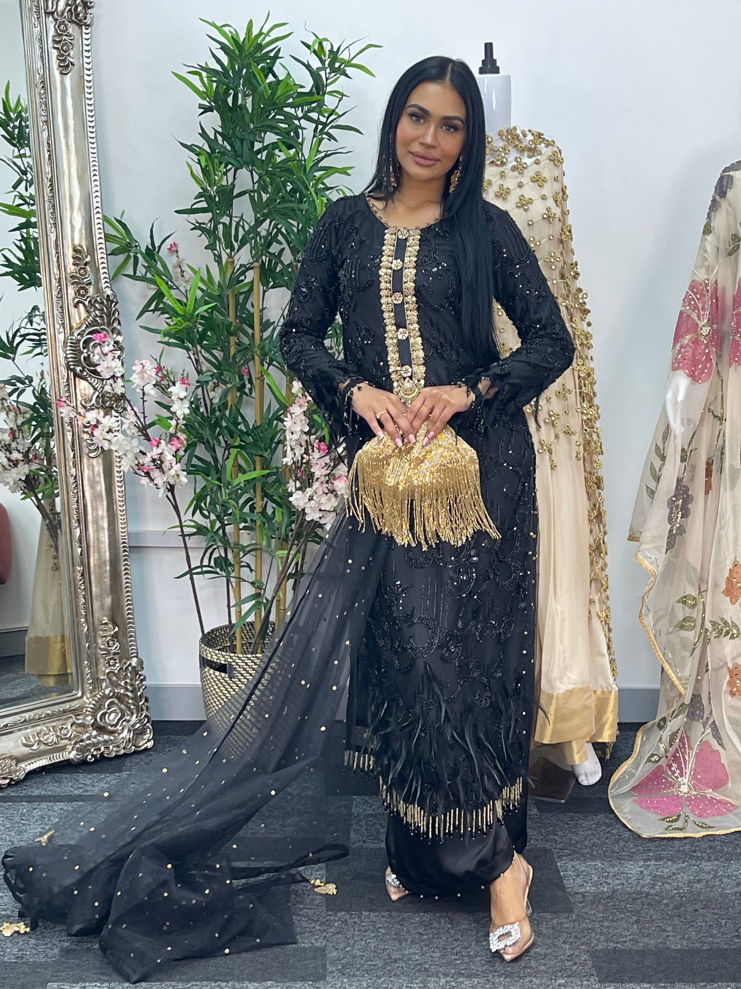 Mala - Cutdana Net - Black - A