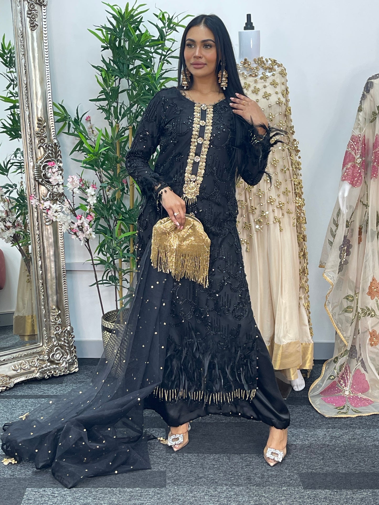 Mala - Cutdana Net - Black - A