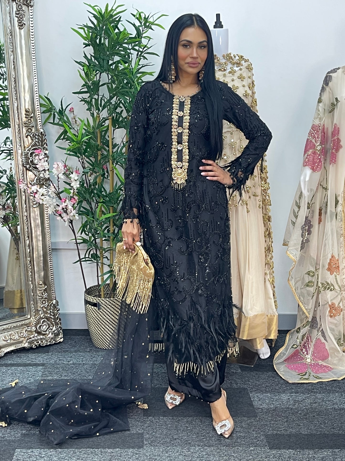 Mala - Cutdana Net - Black - A