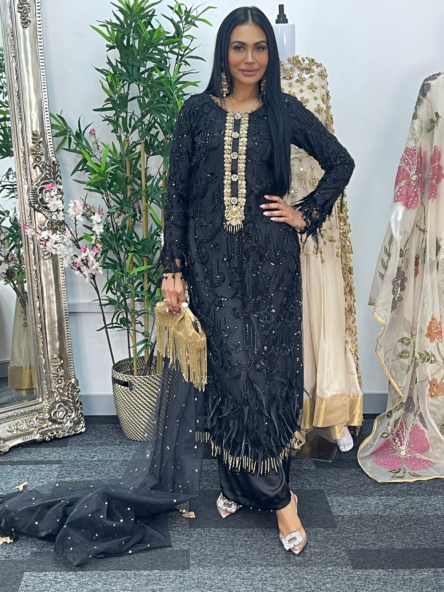 Mala - Cutdana Net - Black - A