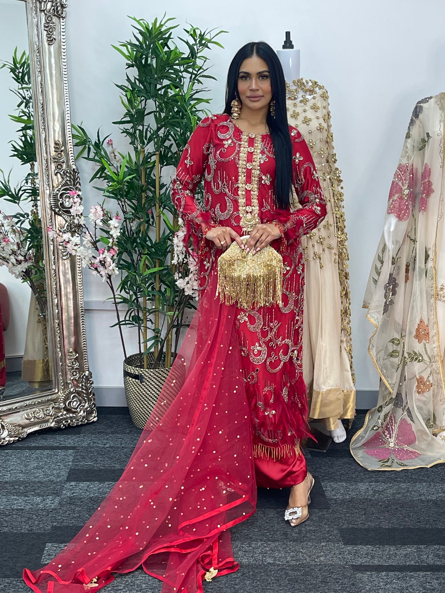 Mala - Cutdana Net - Red - A