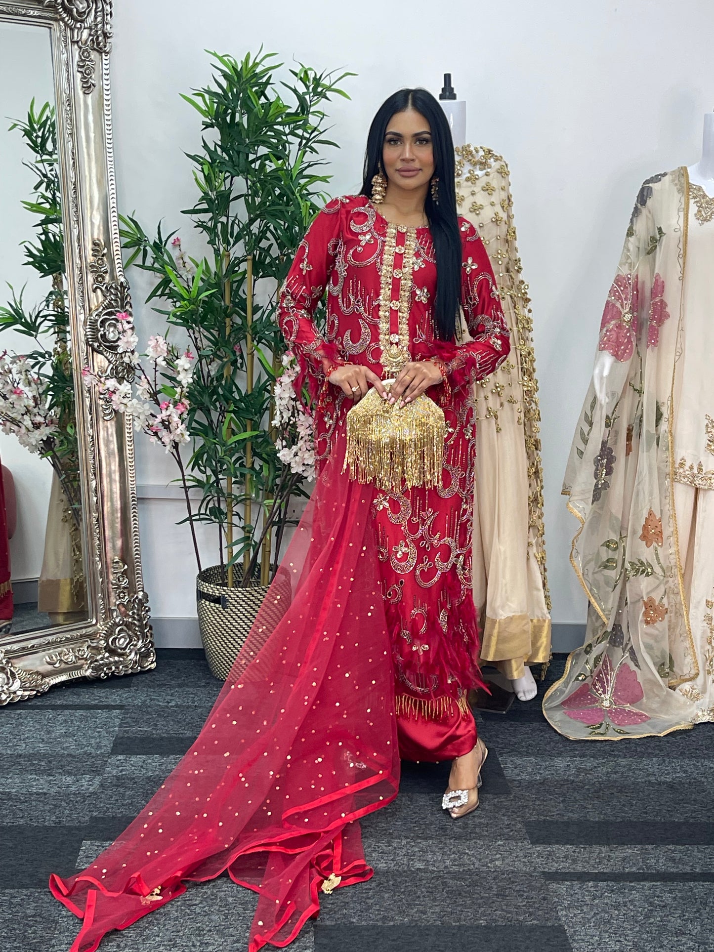 Mala - Cutdana Net - Red - A