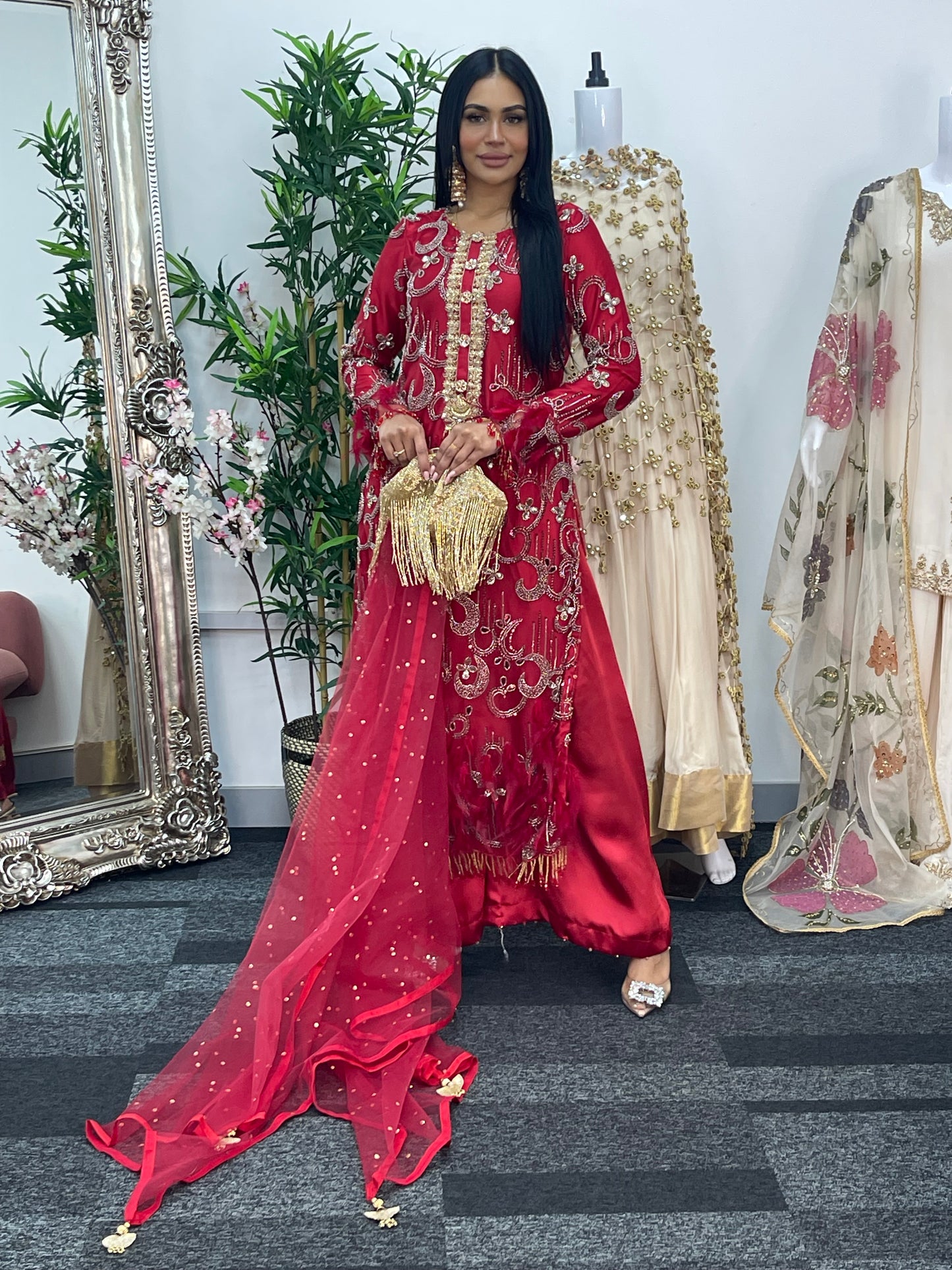 Mala - Cutdana Net - Red - A