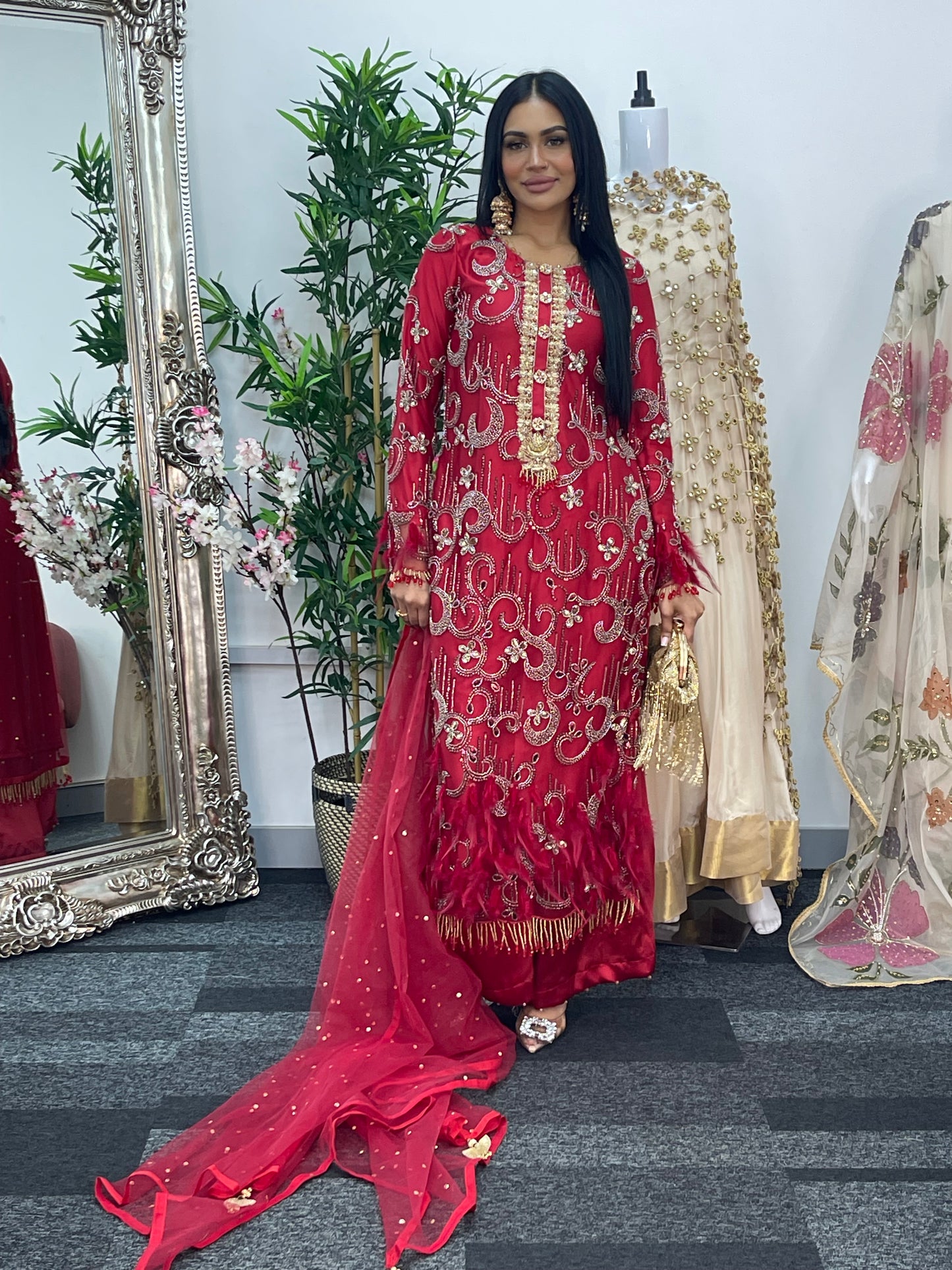 Mala - Cutdana Net - Red - A