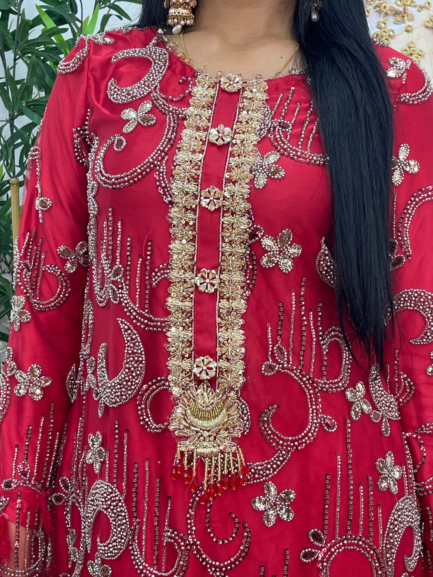 Mala - Cutdana Net - Red - A