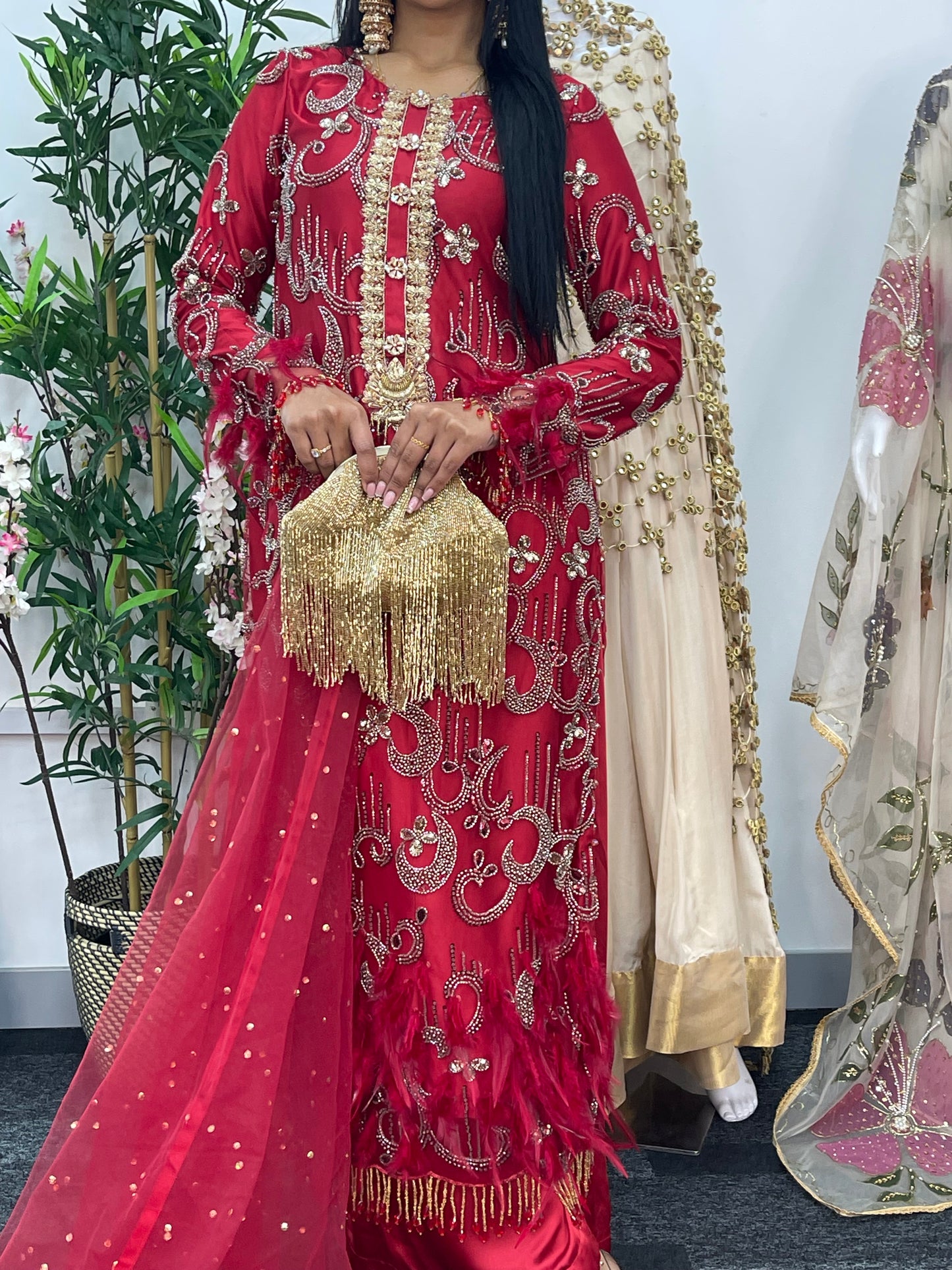 Mala - Cutdana Net - Red - A