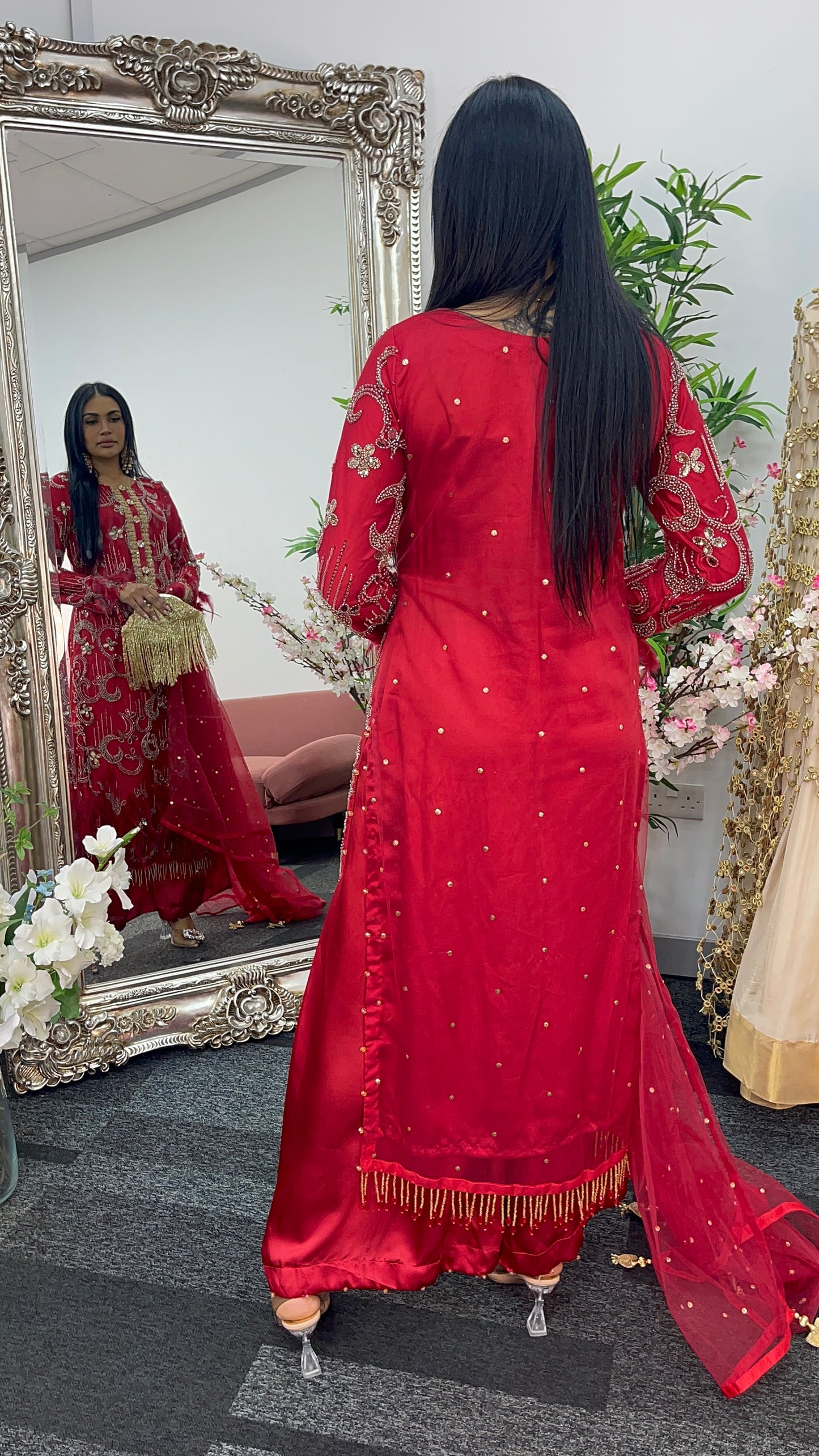 Mala - Cutdana Net - Red - A