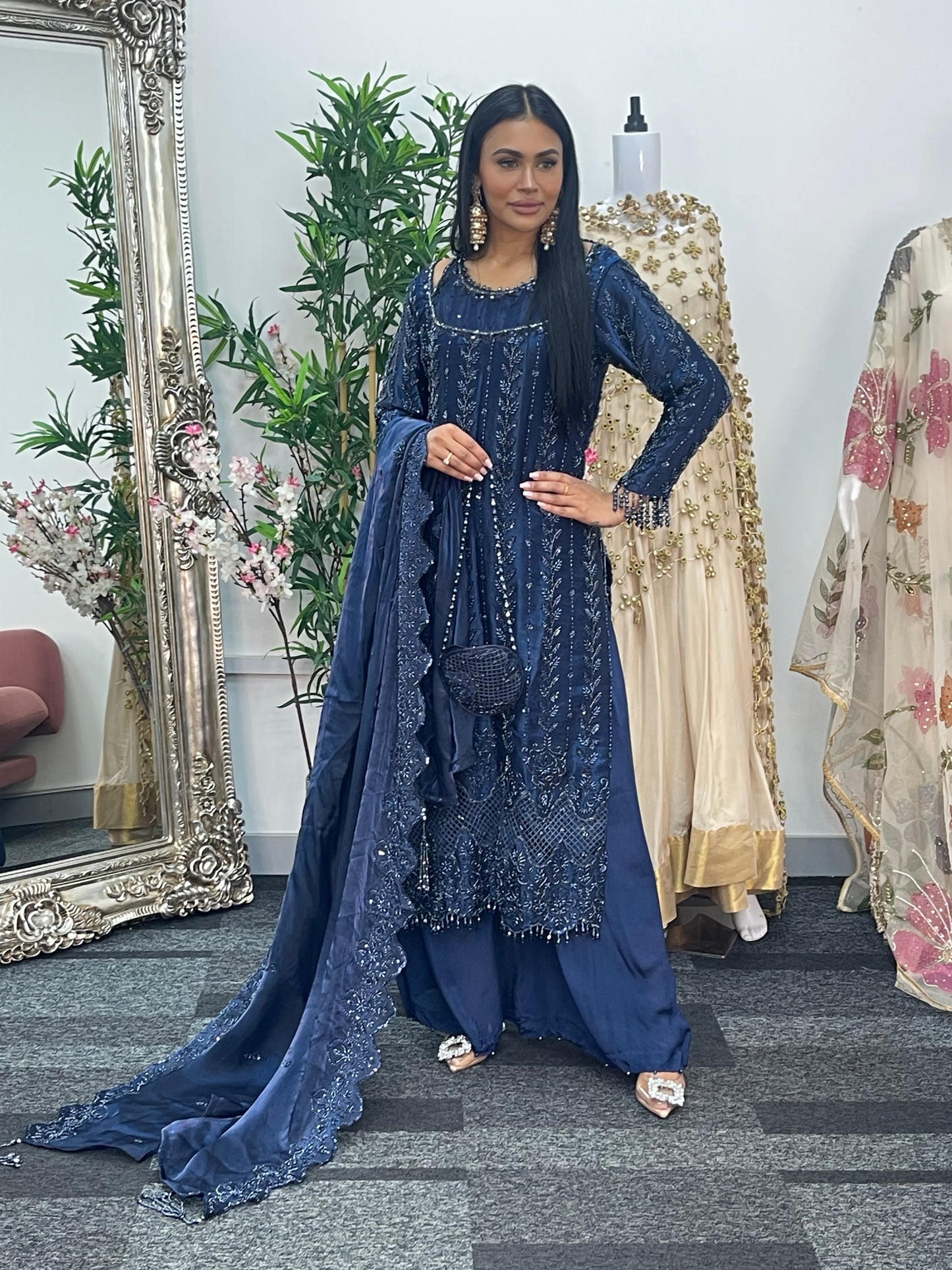 Choori - CutDana - Navy Blue - O