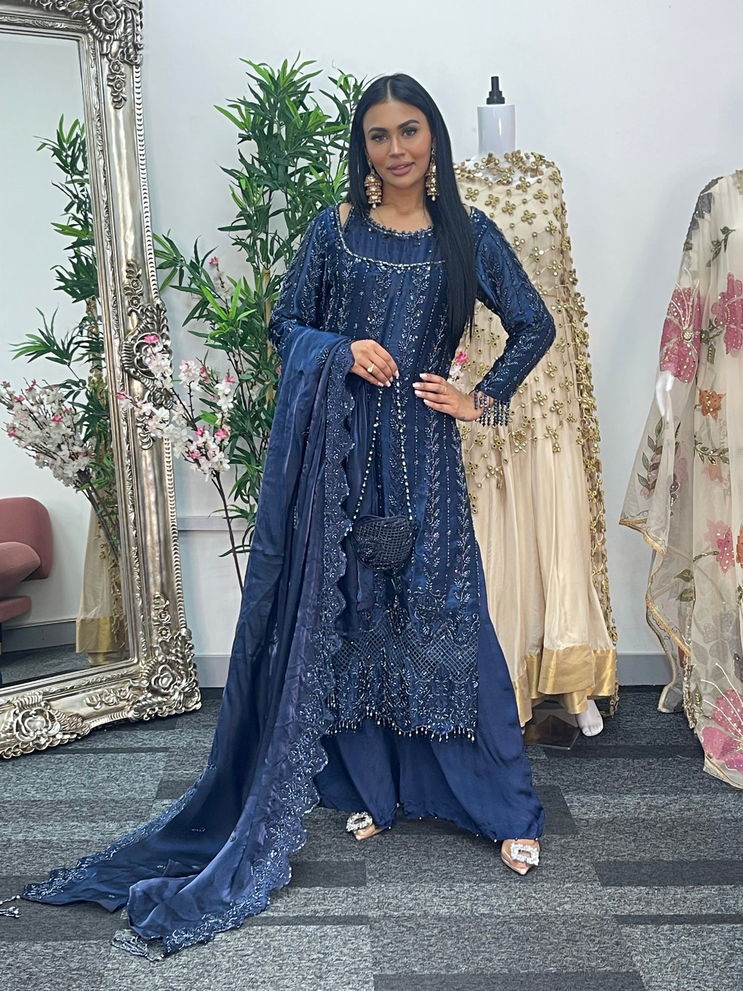 Choori - CutDana - Navy Blue - O