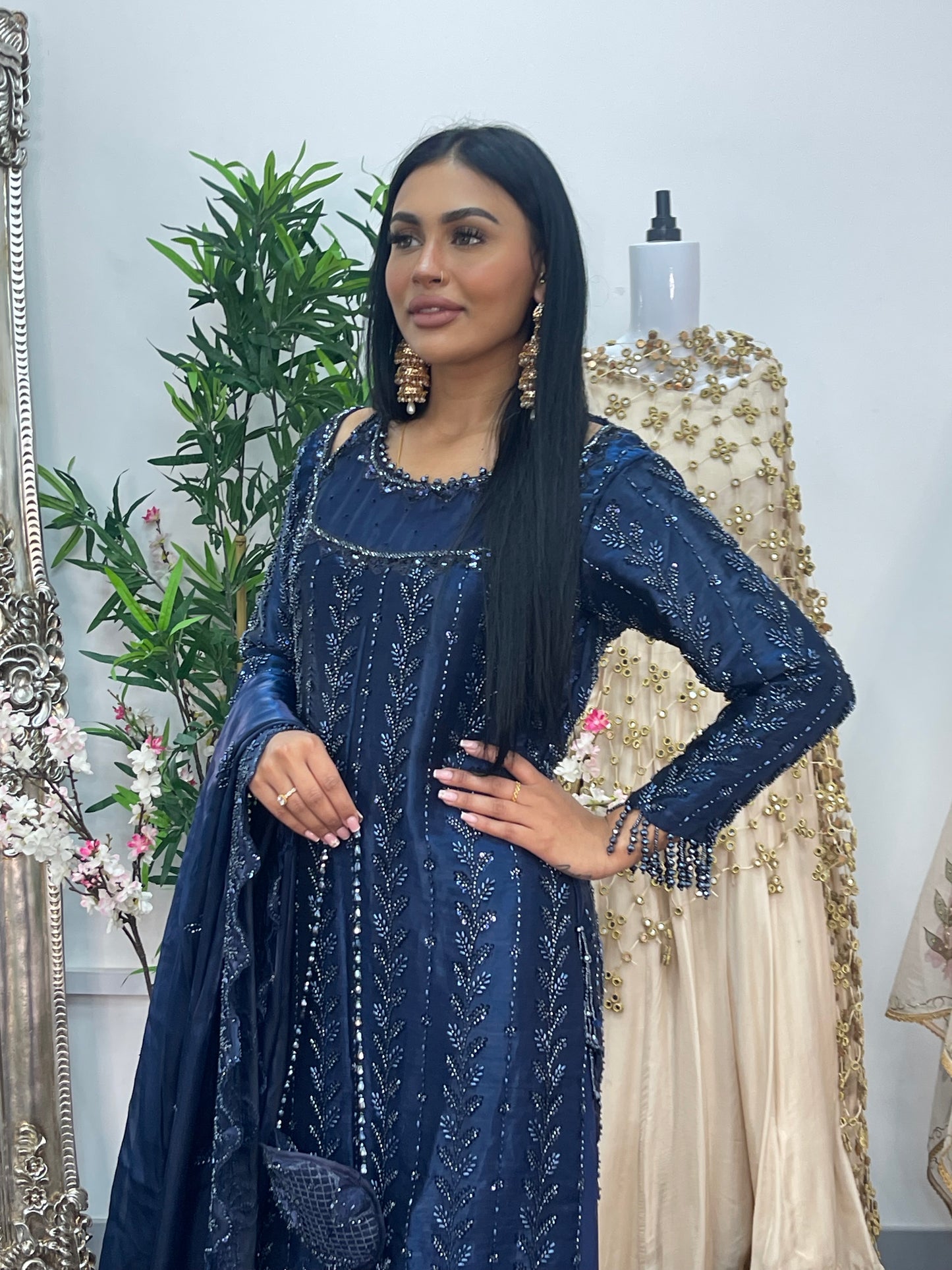 Choori - CutDana - Navy Blue - O