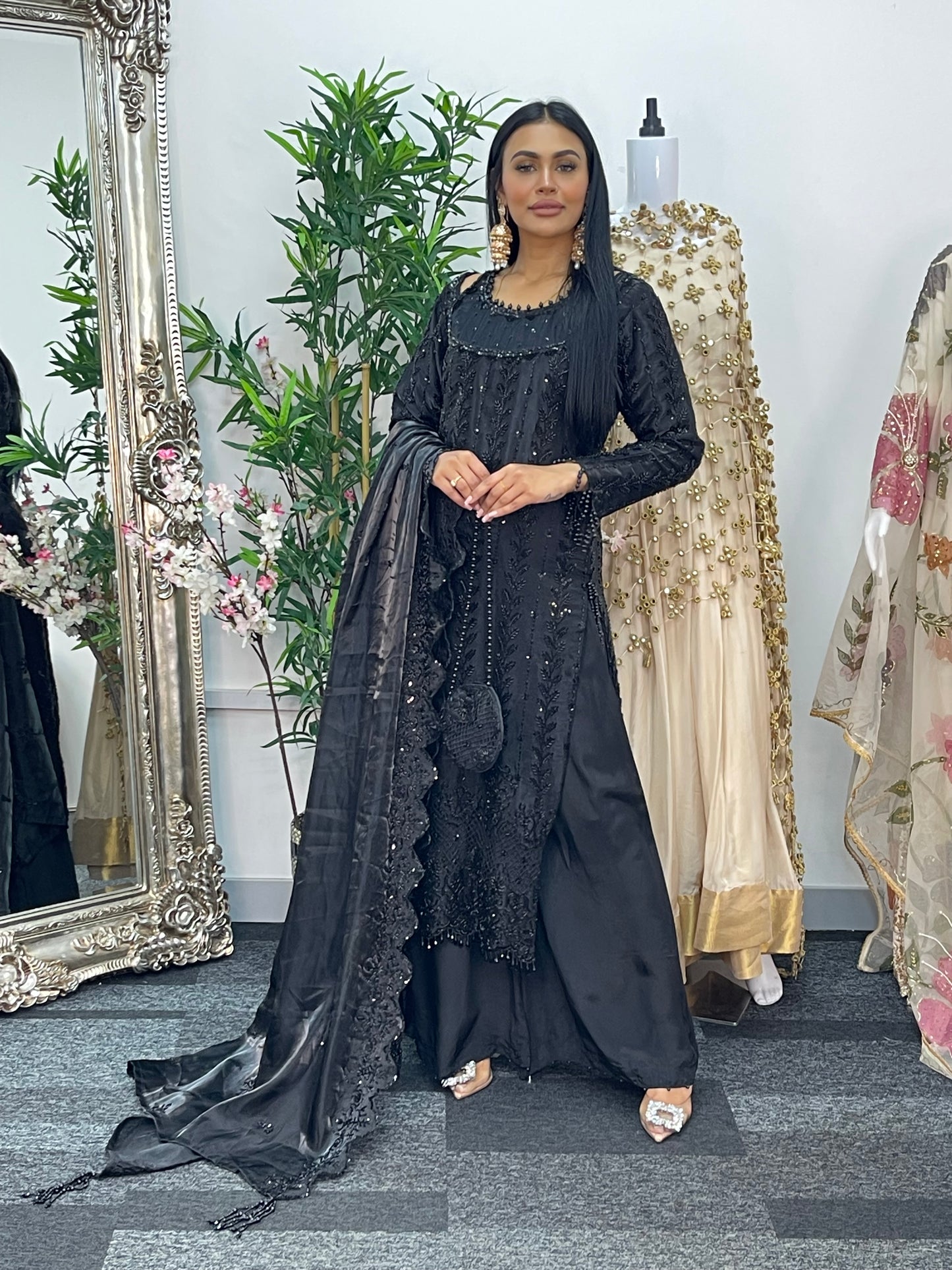 Choori - Cutdana Net - Black -