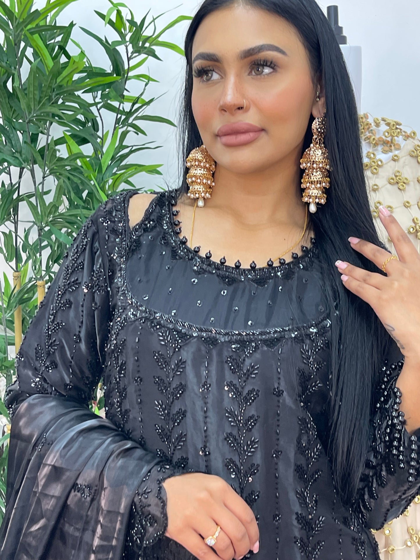 Choori - Cutdana Net - Black -