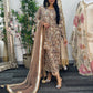 pakistani traditional dress | Cutdana Net - Brown
