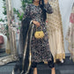 pakistani traditional dress | Cutdana Net - Black