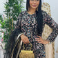pakistani traditional dress | Cutdana Net - Black