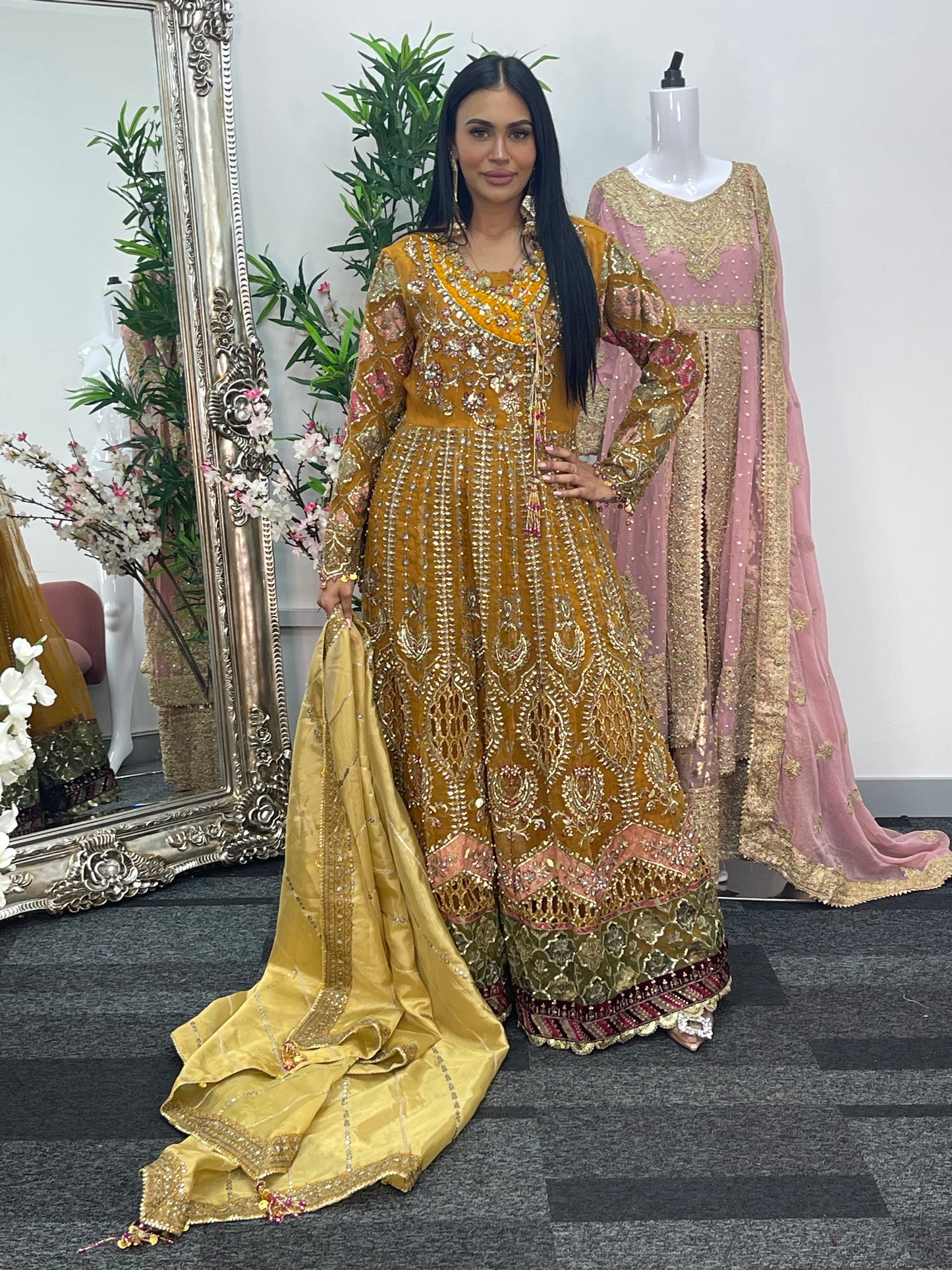 Haldi - Maria B Inspired Maxi - Mustard - I