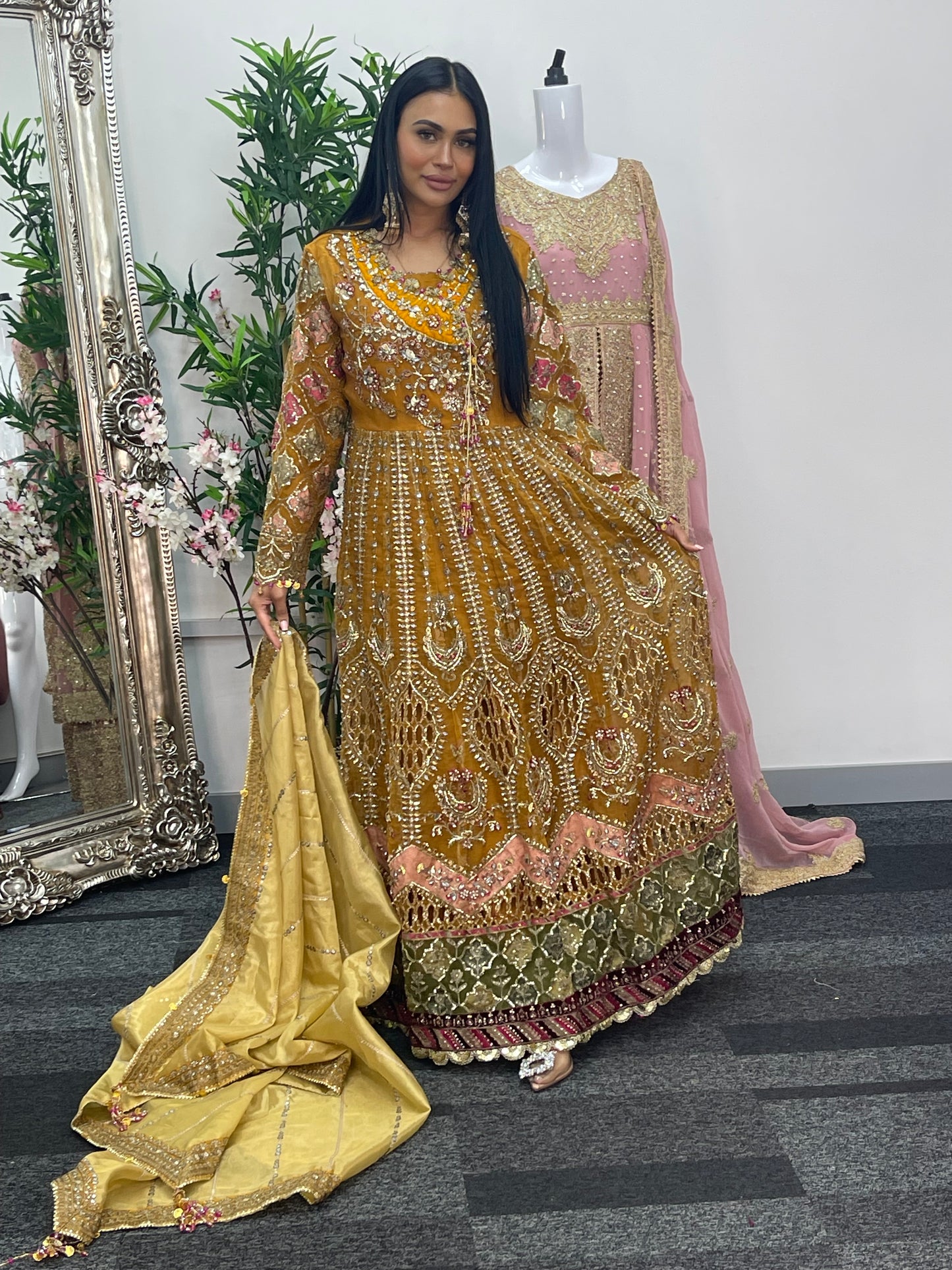 Haldi - Maria B Inspired Maxi - Mustard - I