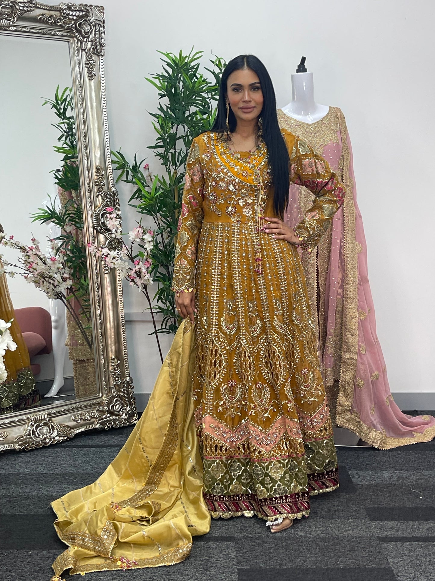 Haldi - Maria B Inspired Maxi - Mustard - I