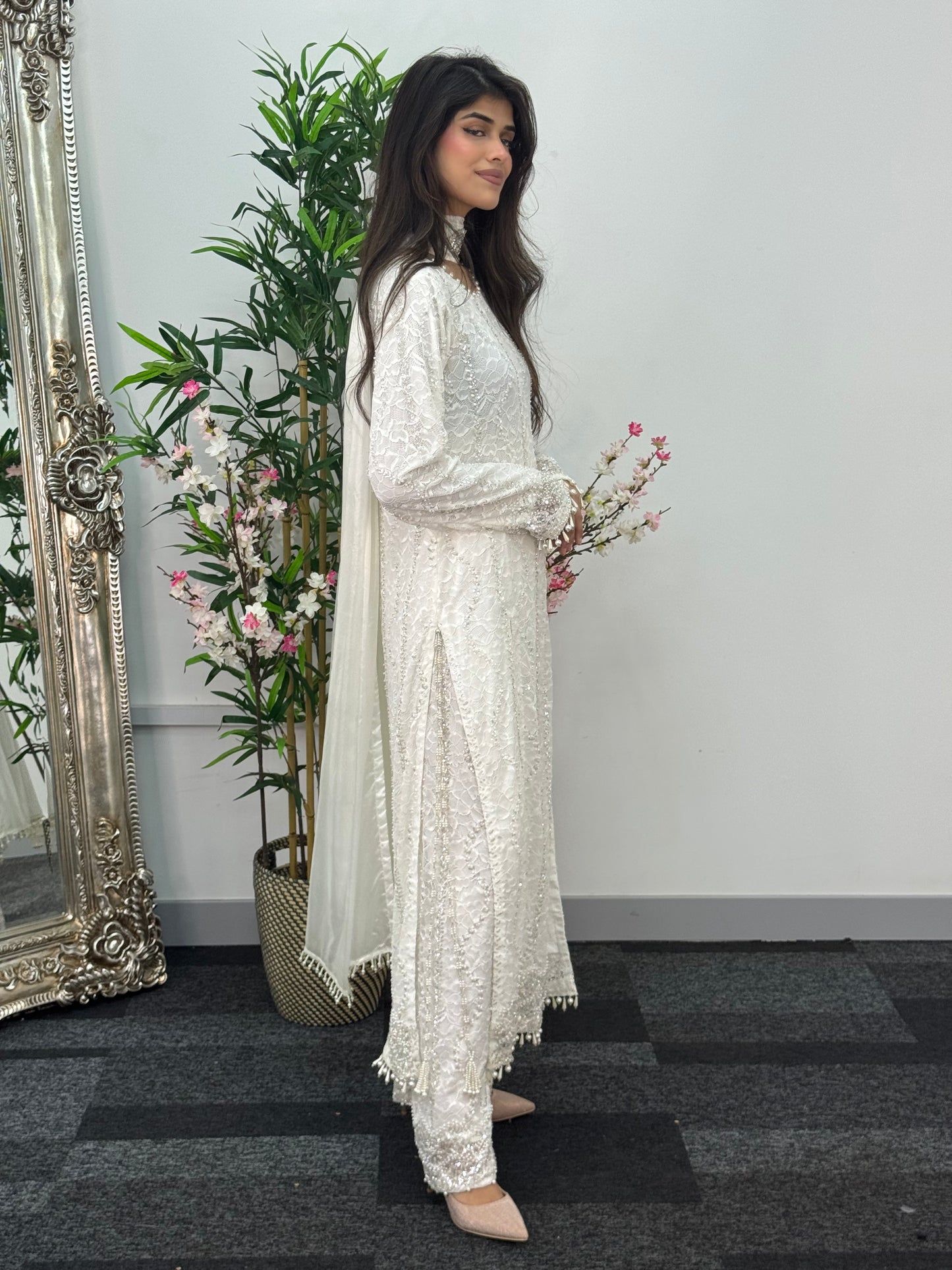 Heeray - Chantilly - White