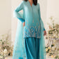 (Preorder 5 weeks ) Rabia - Farshi Shalwar - Blue