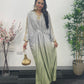 Moon Kaftaan - Ombre Party Wear Kaftan - green -