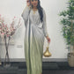 Moon Kaftaan - Ombre Party Wear Kaftan - green -