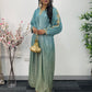 Moon Kaftaan - Ombre Party Wear Kaftan - blue -