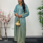 Moon Kaftaan - Ombre Party Wear Kaftan - blue -