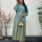 Moon Kaftaan - Ombre Party Wear Kaftan - blue -