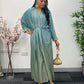 Moon Kaftaan - Ombre Party Wear Kaftan - blue -