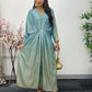 Moon Kaftaan - Ombre Party Wear Kaftan - blue -