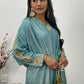 Moon Kaftaan - Ombre Party Wear Kaftan - blue -
