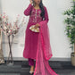 Sharbat - Hot Pink Velvet |  party dresses for women uk