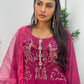 Sharbat - Hot Pink Velvet |  party dresses for women uk