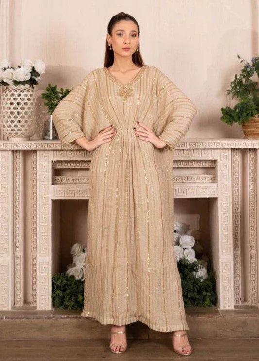 Kaftaan - Chiffon Sequin Kaftan