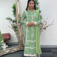 Nisha - Green- Linen - D