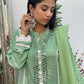Nisha - Green- Linen - D