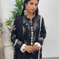 Nisha - Black Linen - D