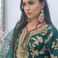 pakistani traditional dress | Rehar Nagar- Green - I