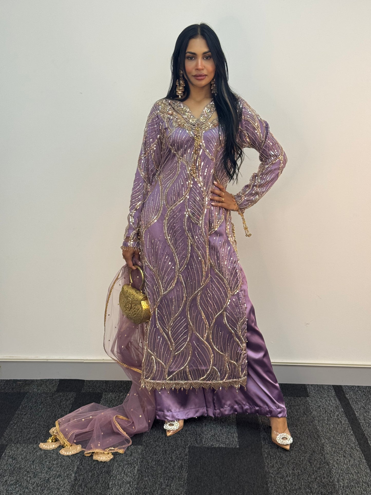 Payal - Cutdana - Lilac -