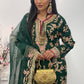 pakistani traditional dress | Rehar Nagar- Green - I