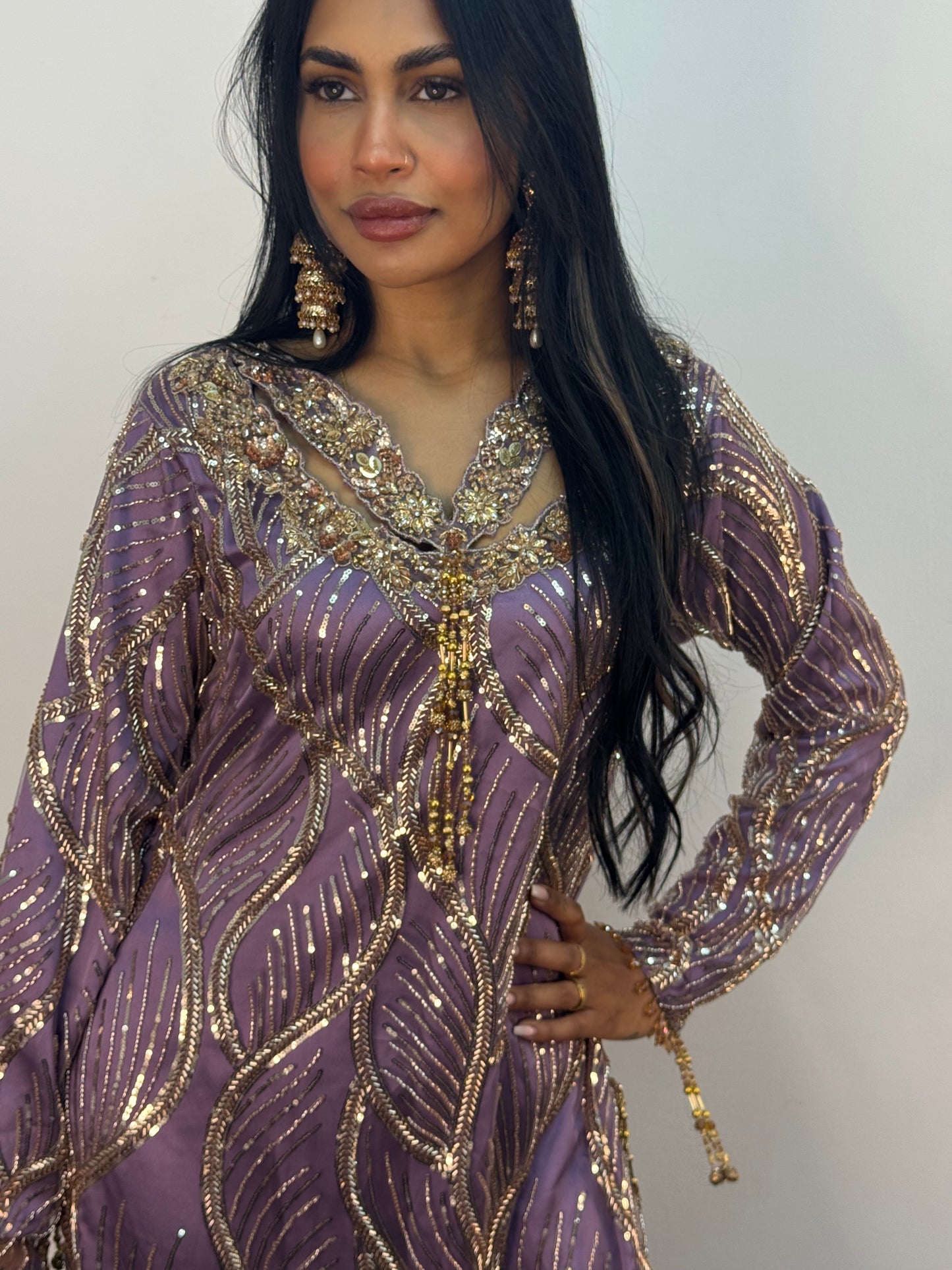 Payal - Cutdana - Lilac -