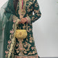 pakistani traditional dress | Rehar Nagar- Green - I