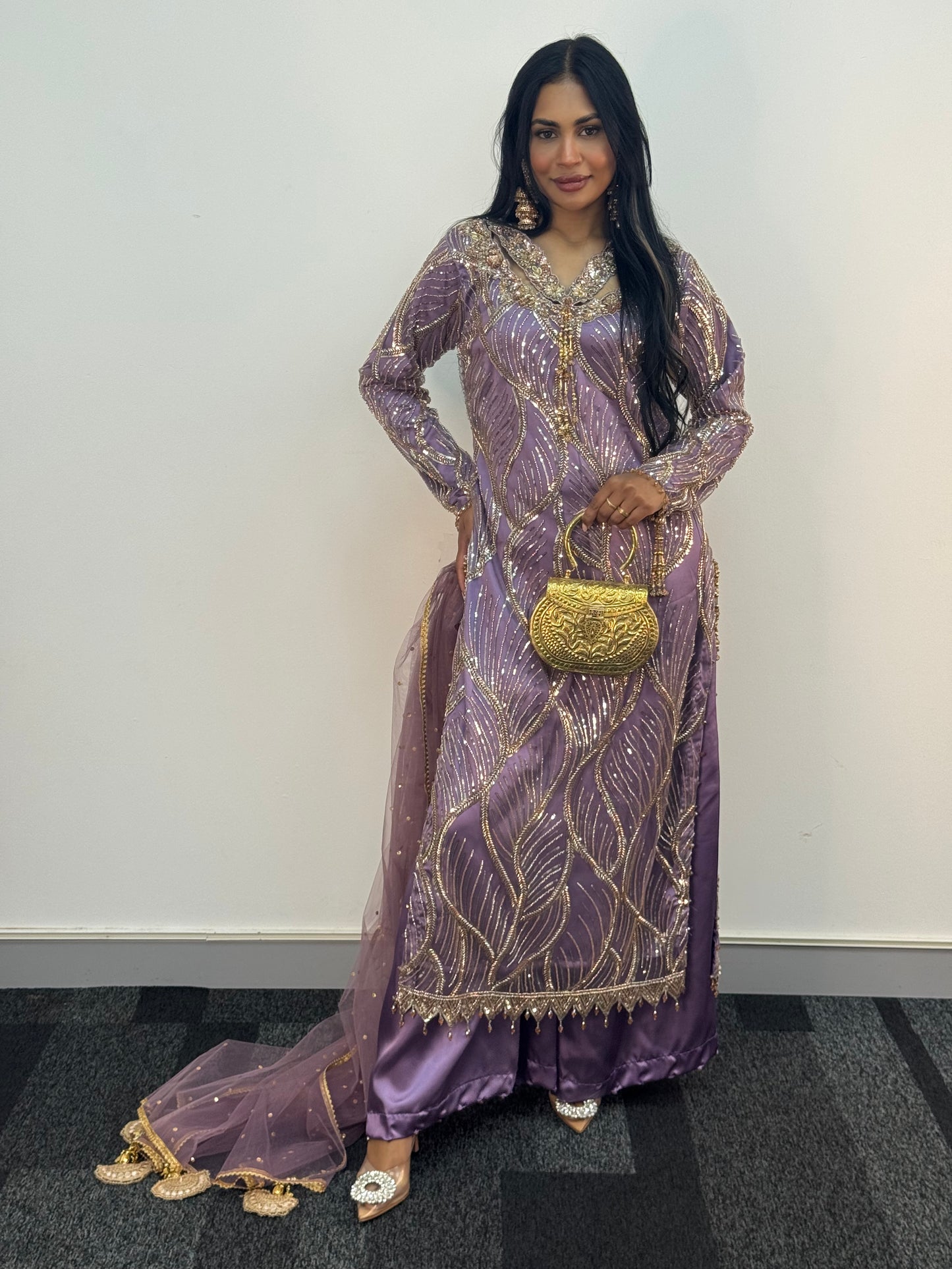 Payal - Cutdana - Lilac -