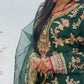 pakistani traditional dress | Rehar Nagar- Green - I