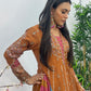 Faiza - Maria B Inspired Embroidered - Burnt Orange - K