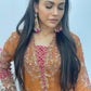 Faiza - Maria B Inspired Embroidered - Burnt Orange - K