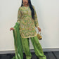 Armani Farshi - Green Paisley