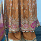 Faiza - Maria B Inspired Embroidered - Burnt Orange - K