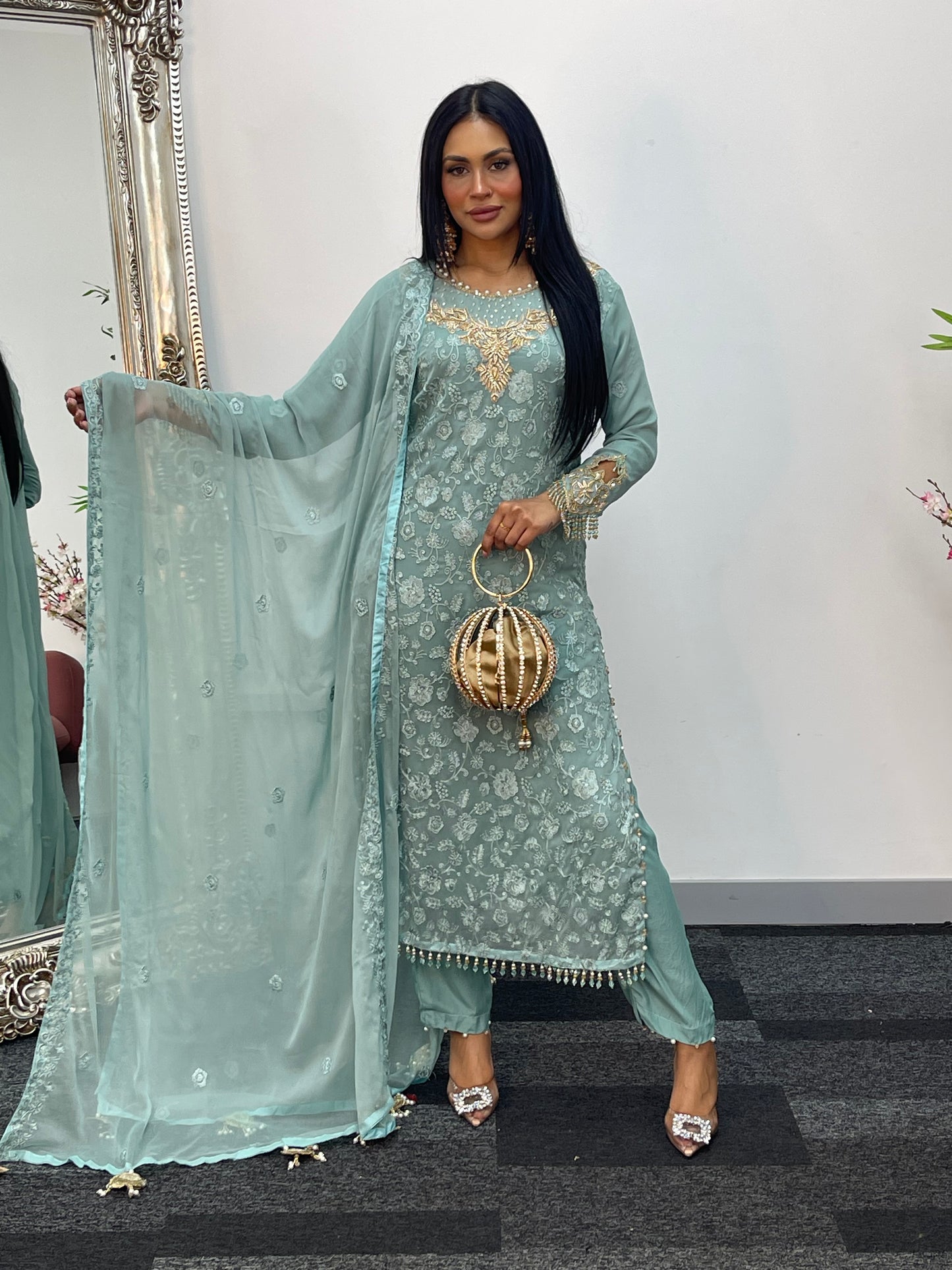 Fana - powder blue - H